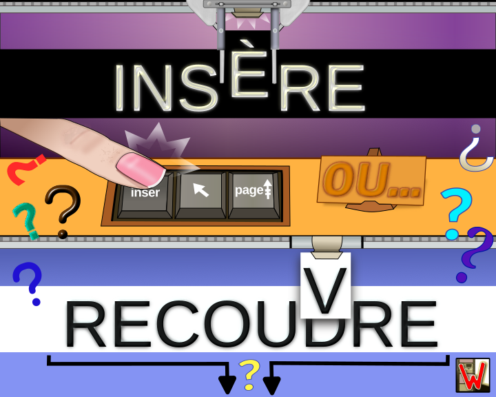 Insérer ou recouvrir